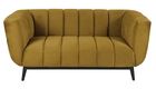 Canapés fixes 2 places velours