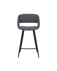 Chaise snack gris foncé