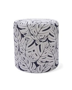 Pouf outdoor bleu foncé