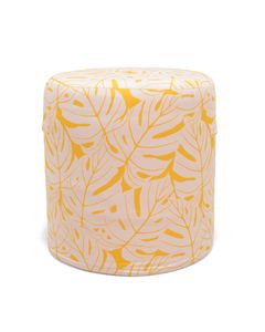 Pouf outdoor jaune citron