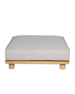 Pouf outdoor en acacia