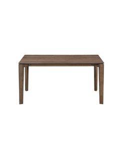 Table repas 150 cm placage noyer