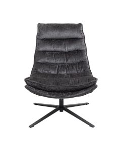 Fauteuil pivotant gris foncé