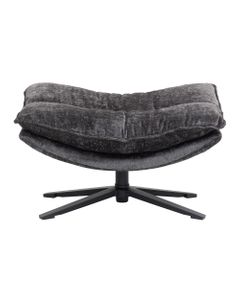 Repose-pieds gris foncé