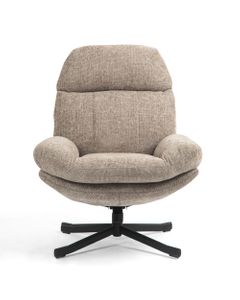 Fauteuil inclinable pivotant sable