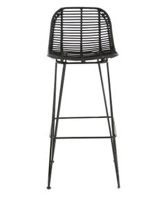 Chaise de bar noire