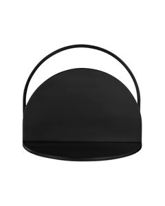 Etagère murale métal noir 60cm