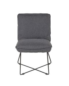 Fauteuil gris foncé