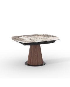 Table céramique IKONOS 130-190x100cm pivotante Pandora brillant