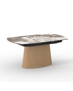 Table céramique KASTOS 160-240x100cm pivotante Pandora brillant