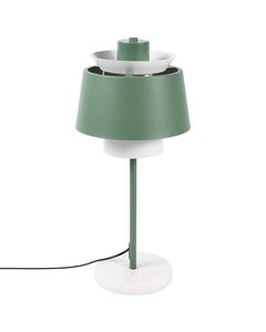 Lampe de table vert de gris