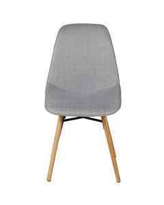 Chaise repas gris clair
