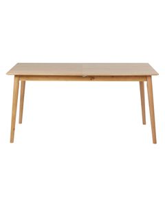 Table repas 160cm avec allonge chêne naturel
