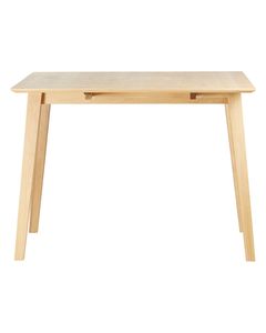 Table repas allonge intégrée chêne naturel