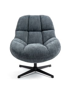 Fauteuil pivotant bleu