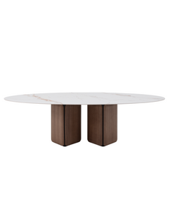 Table en céramique ovale 260cm