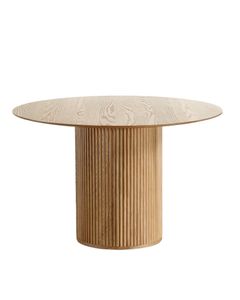 Table repas D120 cm placage chêne