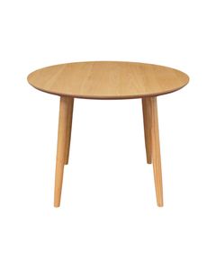 Table repas D100 cm placage chêne