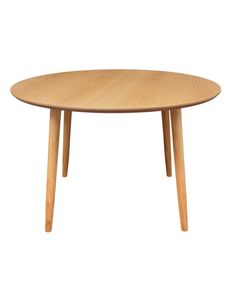 Table repas D120 cm placage chêne