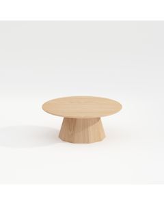 Table basse placage chêne naturel