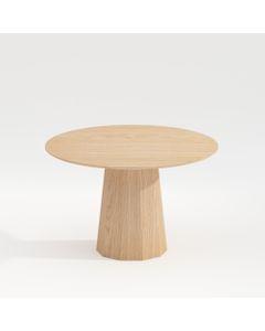 Table repas placage chêne naturel