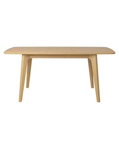Table repas sublime 140 cm avec allonge intégrée chêne naturel