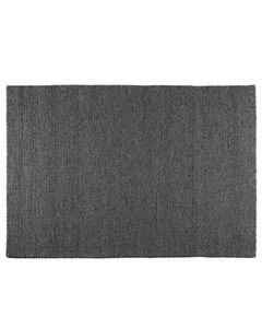 Tapis noir 160 cm