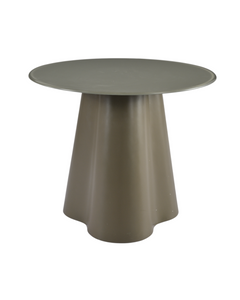 Table basse D60 en verre vert mat