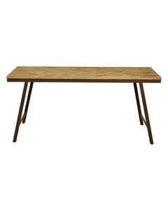 Table repas teck recyclé 180cm
